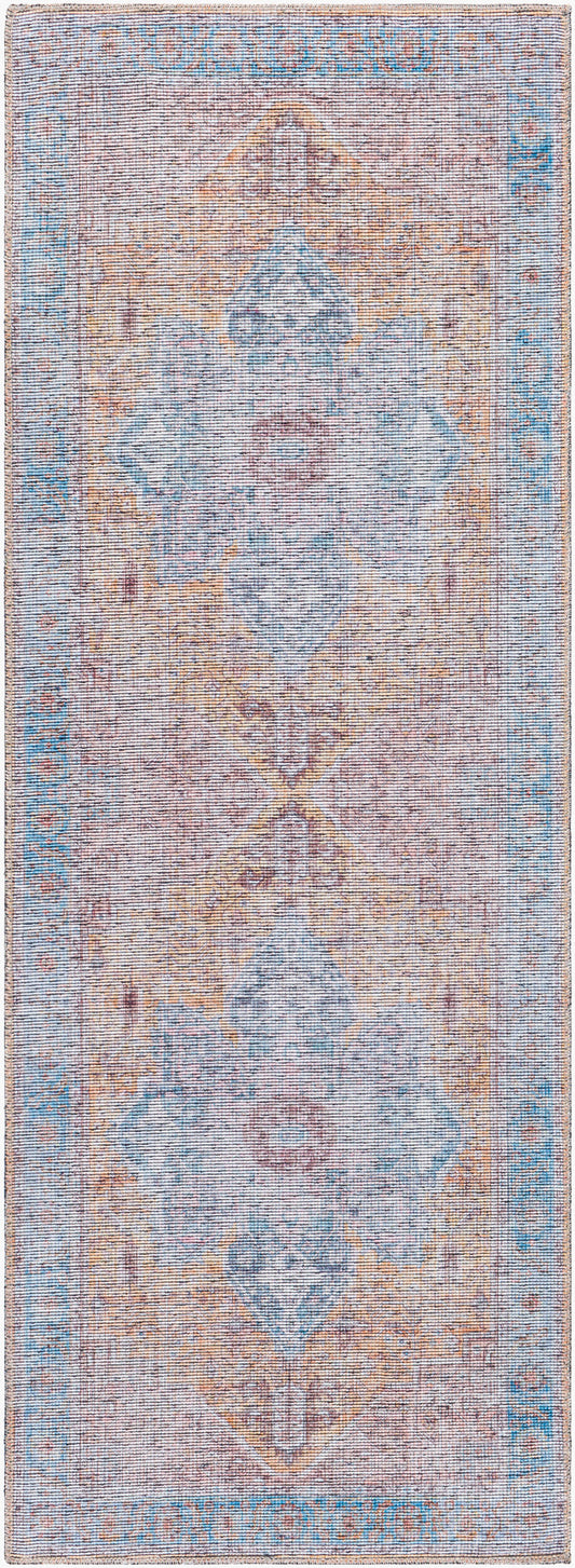 Atlanta ANL-2302 7ft Runner Machine Woven Washable Runner Rug