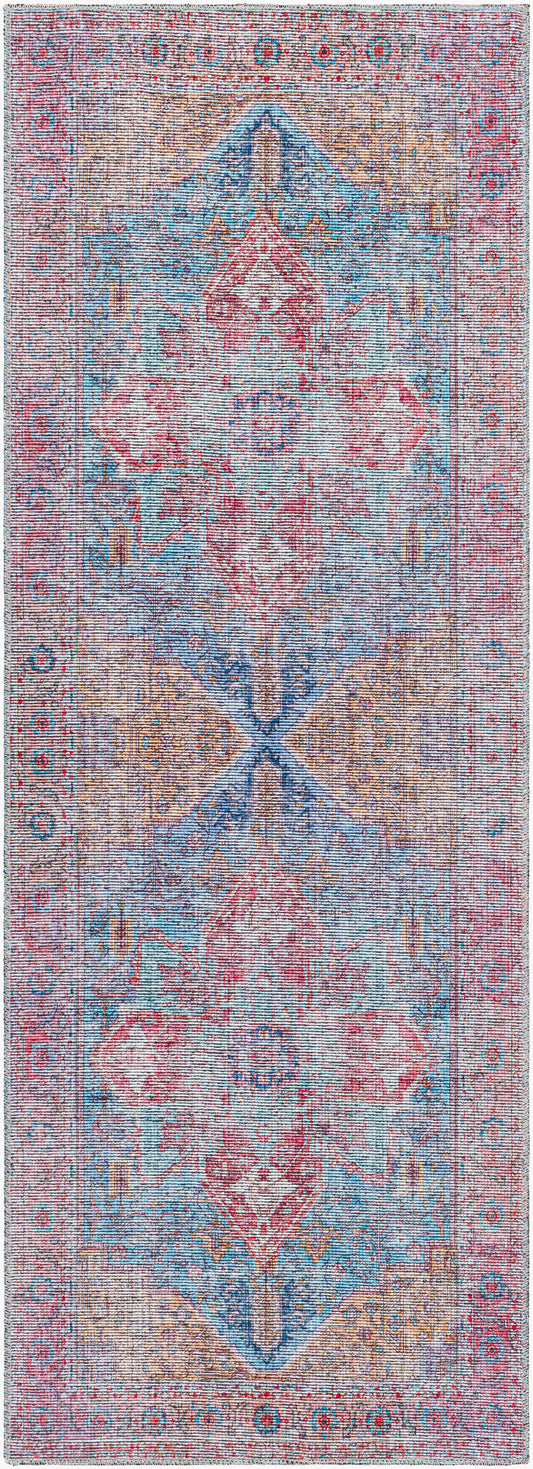 Atlanta ANL-2303 12ft Runner Machine Woven Washable Runner Rug