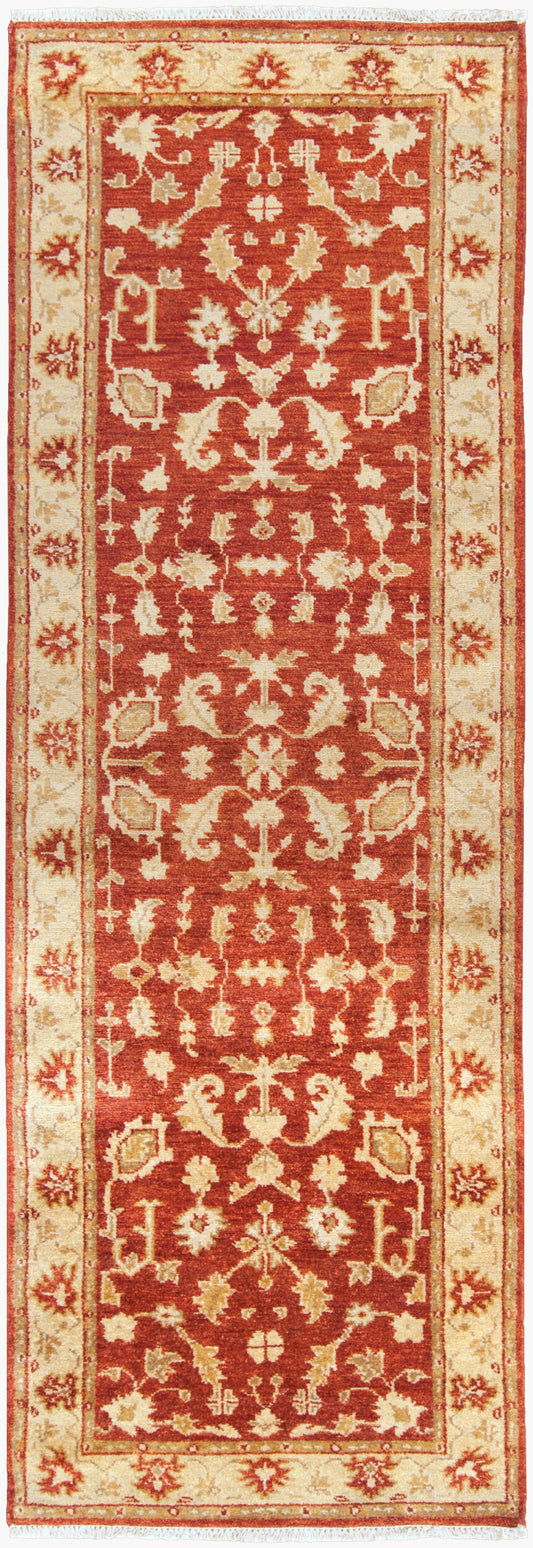 Antolya ANT-9702 8ft Runner Handmade Wool Runner Rug