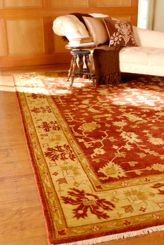 Antolya ANT-9702 8ft Runner Handmade Wool Runner Rug