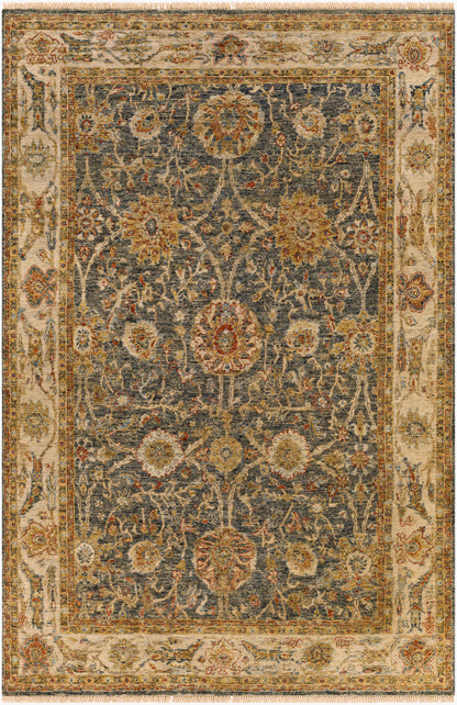 Alfombra de lana hecha a mano Anatolia ANY-2301 de 2,7 x 3,6 m