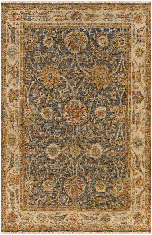 Alfombra de lana hecha a mano Anatolia ANY-2301 de 2,7 x 3,6 m