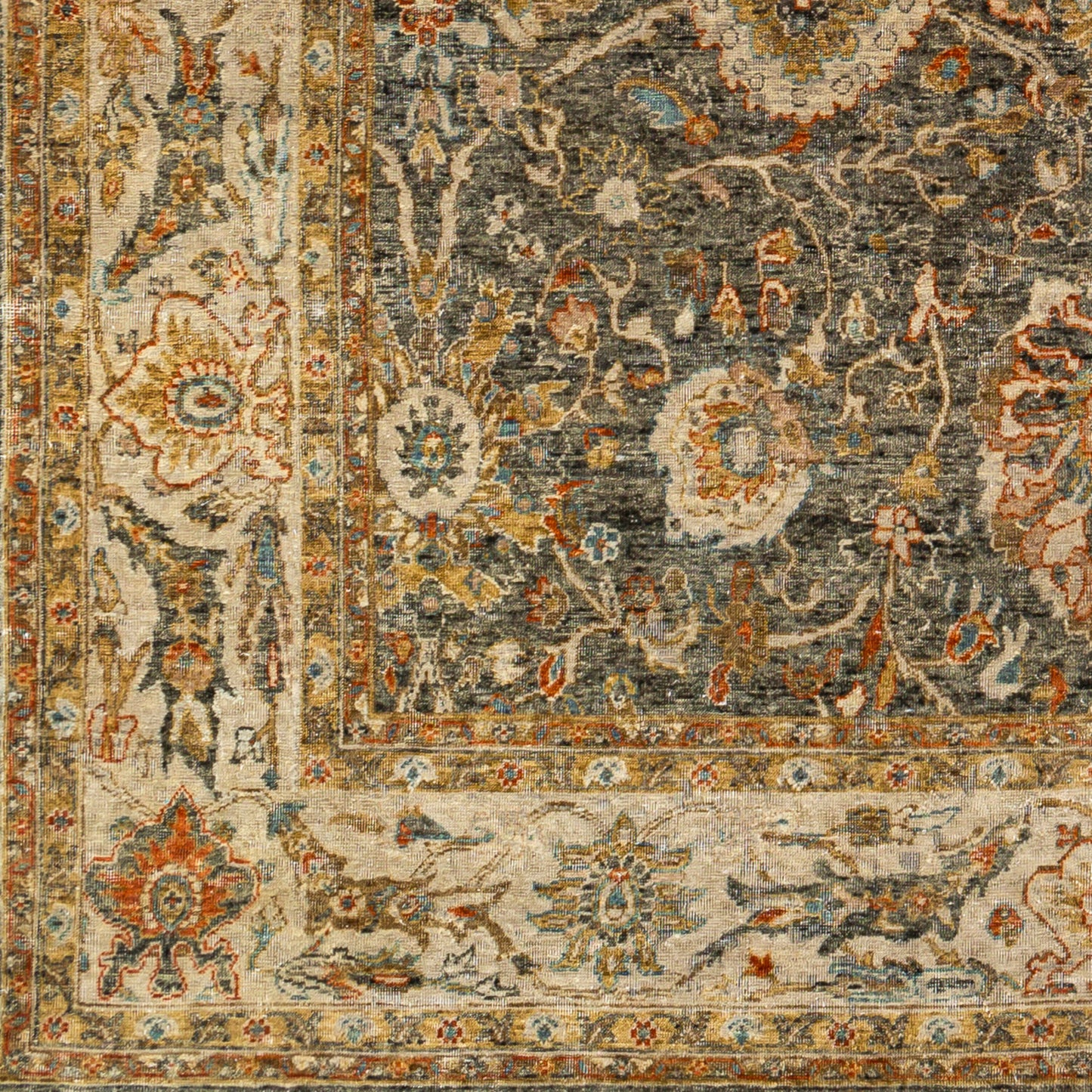 Alfombra de lana hecha a mano Anatolia ANY-2301 de 2,7 x 3,6 m
