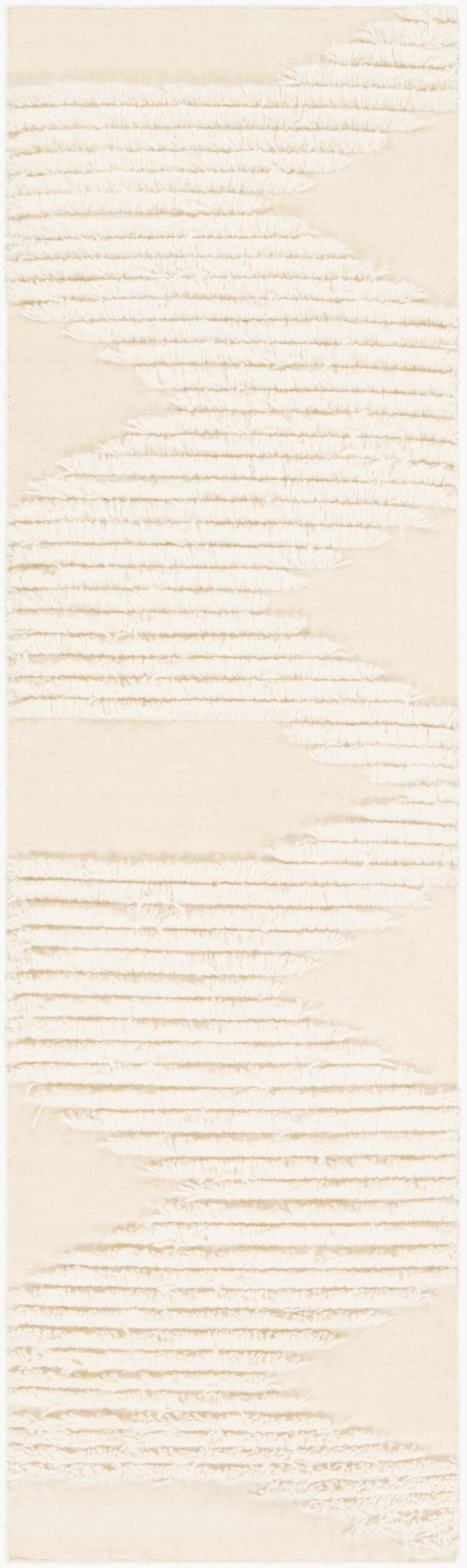 Apache APA-2301 8ft Runner Handmade Wool Runner Rug