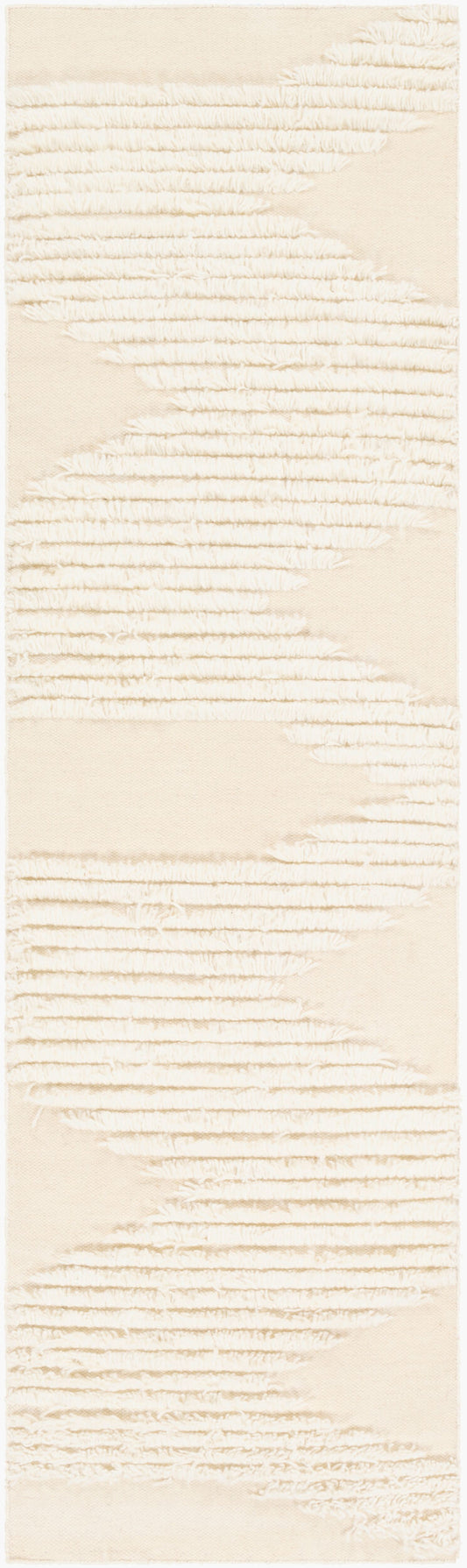 Apache APA-2301 8ft Runner Handmade Wool Runner Rug