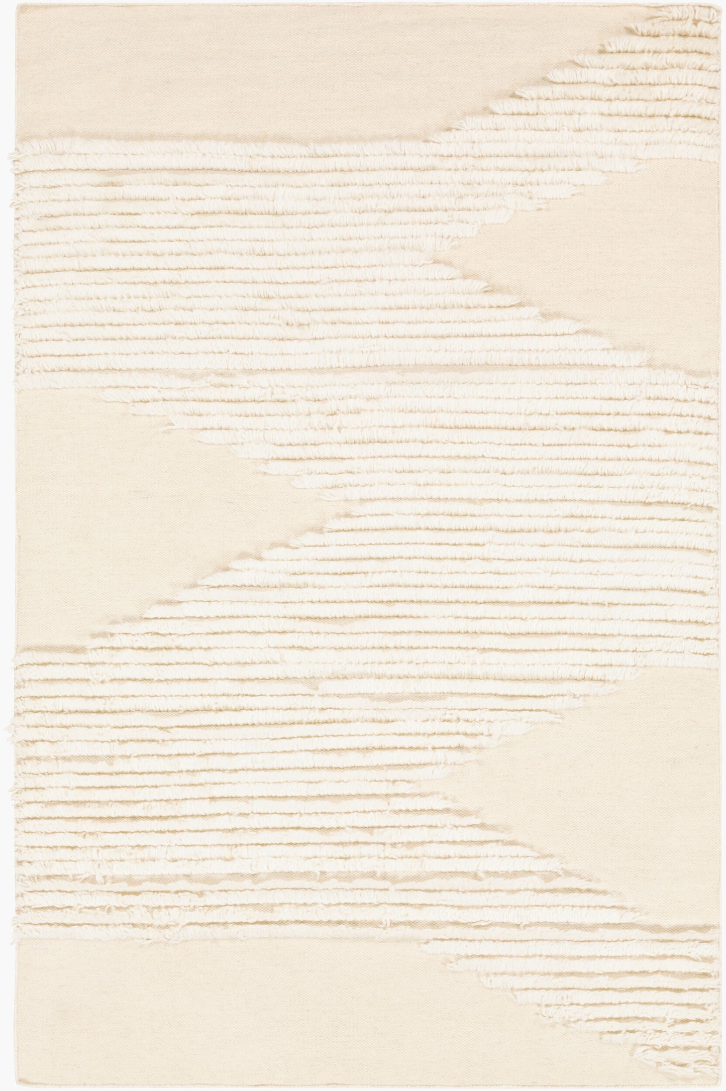 Alfombra decorativa de lana hecha a mano Apache APA-2301 de 2' x 3'