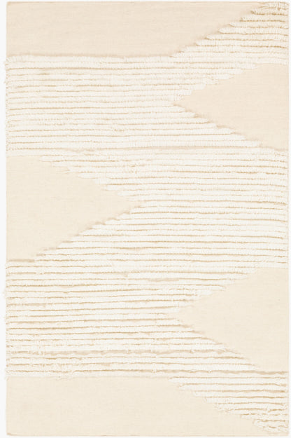 Alfombra decorativa de lana hecha a mano Apache APA-2301 de 2' x 3'