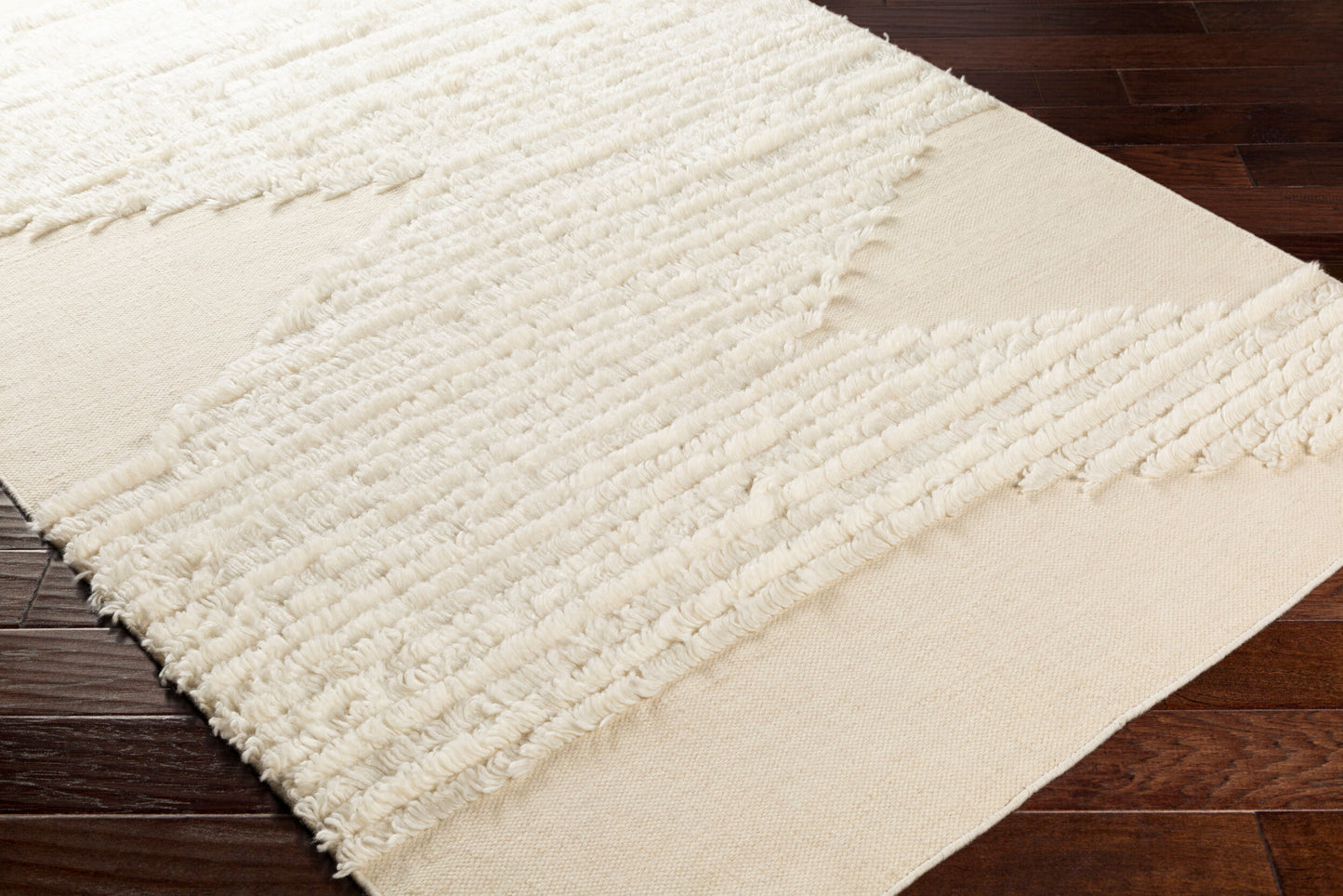Apache APA-2301 8ft Runner Handmade Wool Runner Rug