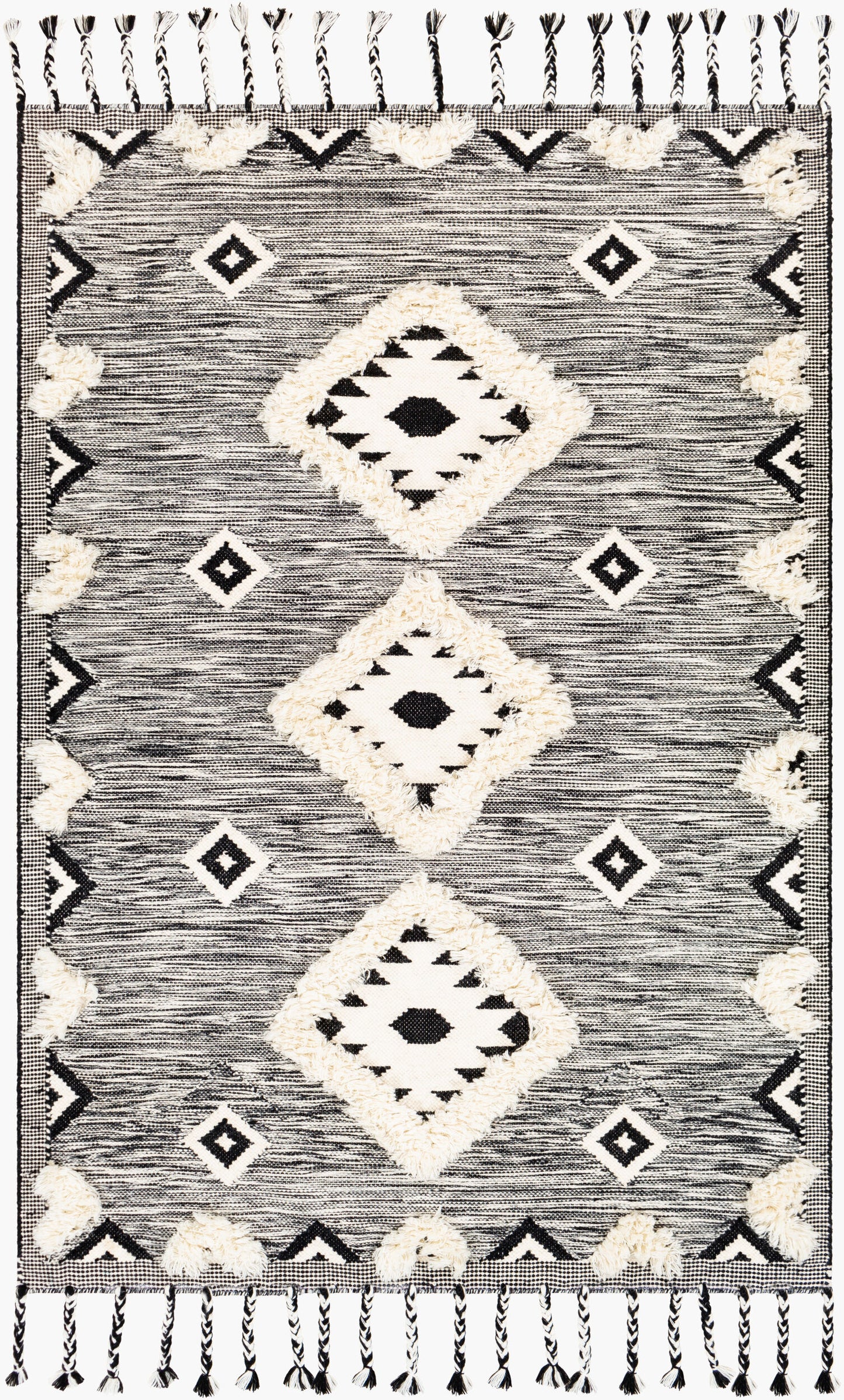 Apache APA-2302 2' x 3' Handmade Wool Accent Rug