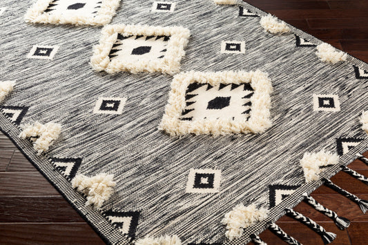 Apache APA-2302 2' x 3' Handmade Wool Accent Rug