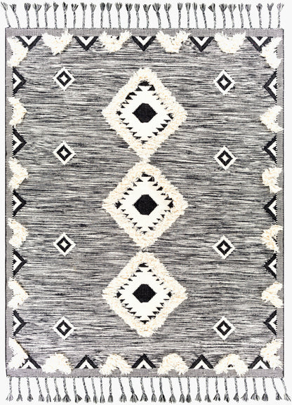 Alfombra de lana hecha a mano Apache APA-2302 de 8' x 10'