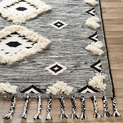 Apache APA-2302 2' x 3' Handmade Wool Accent Rug