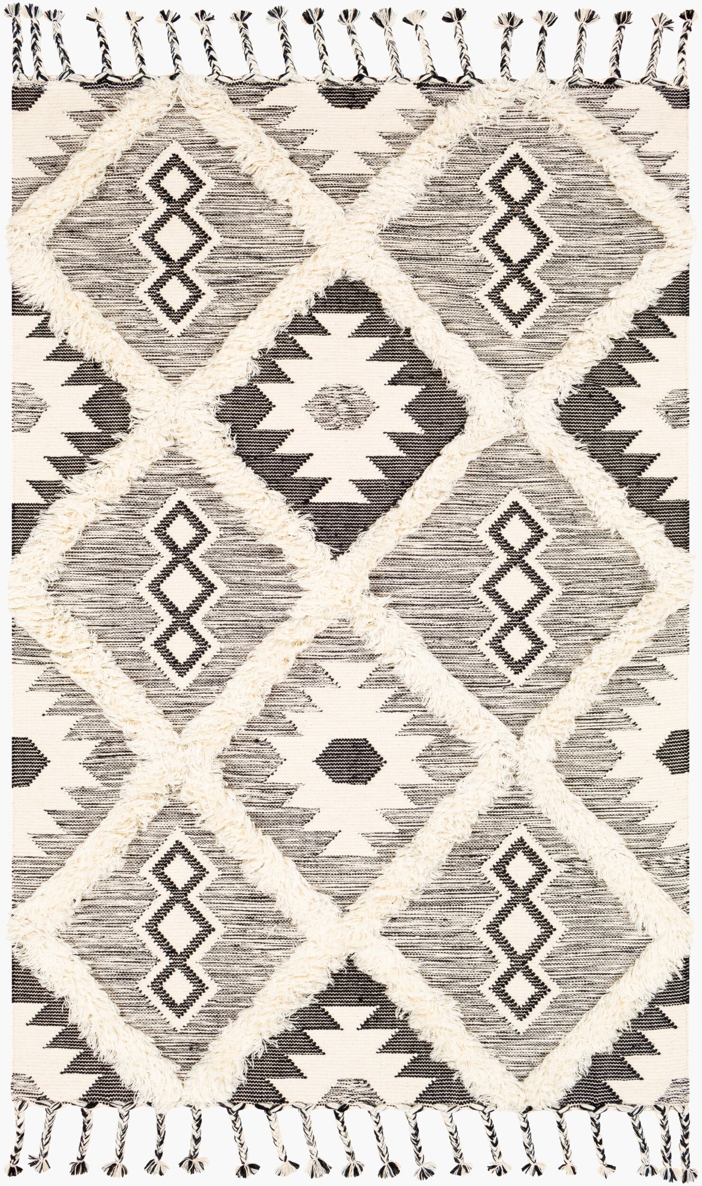 Apache APA-2303 2' x 3' Handmade Wool Accent Rug