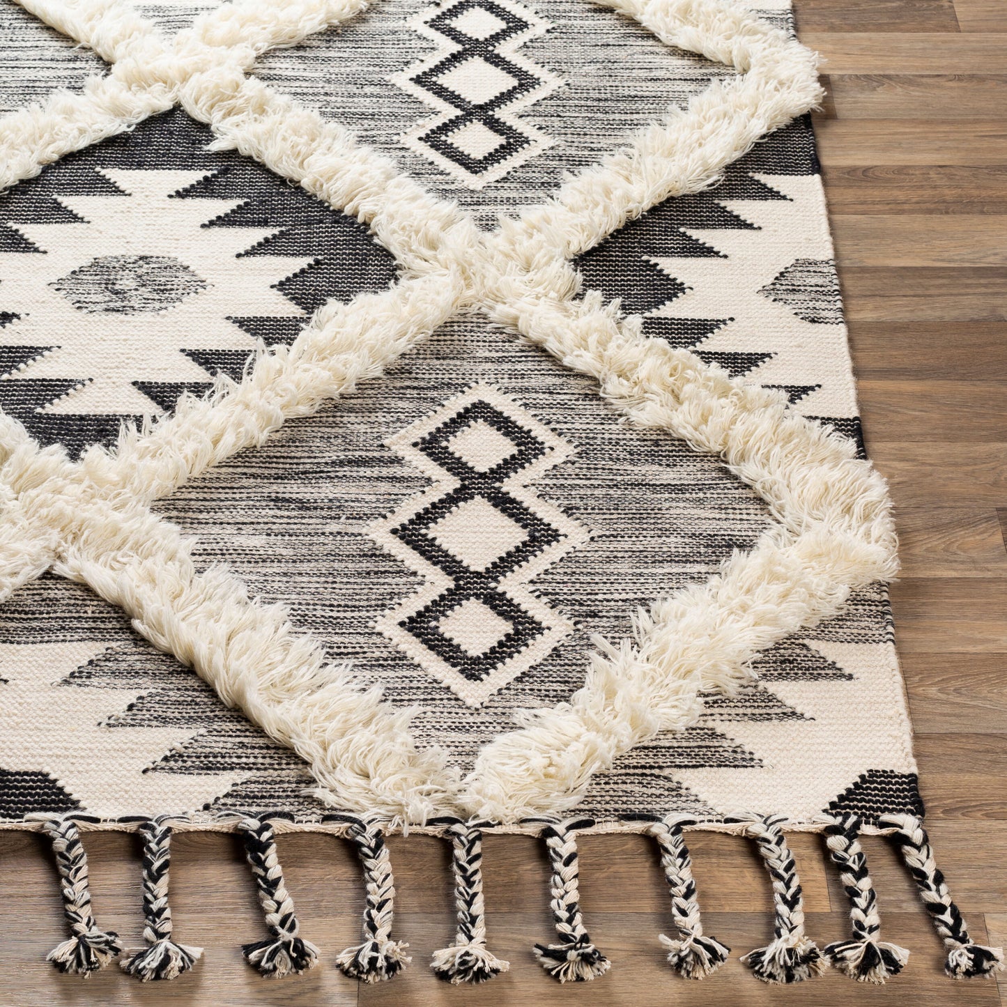 Apache APA-2303 2' x 3' Handmade Wool Accent Rug