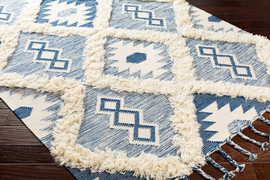 Alfombra decorativa de lana hecha a mano Apache APA-2304 de 3' x 5'