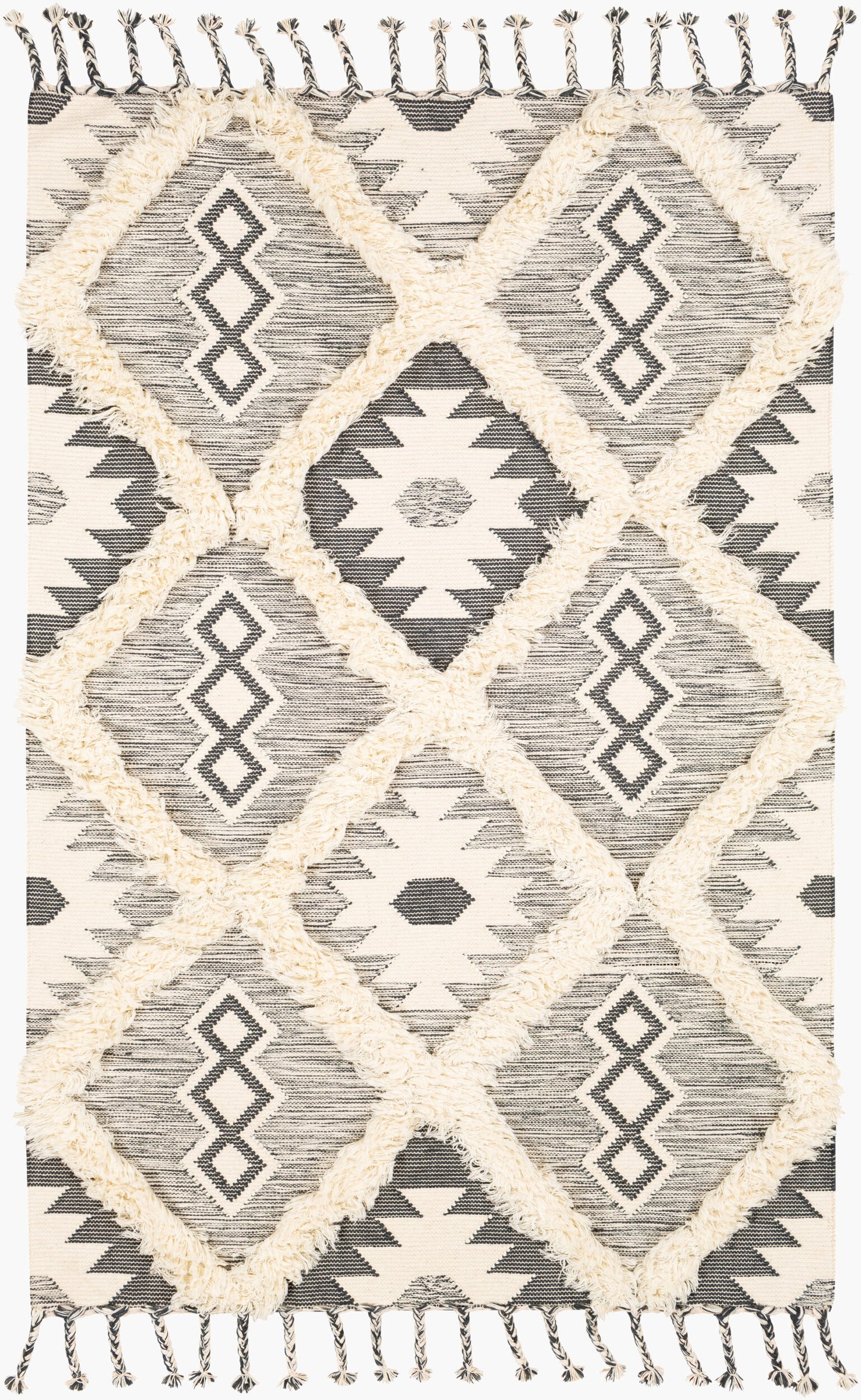Apache APA-2305 2' x 3' Handmade Wool Accent Rug
