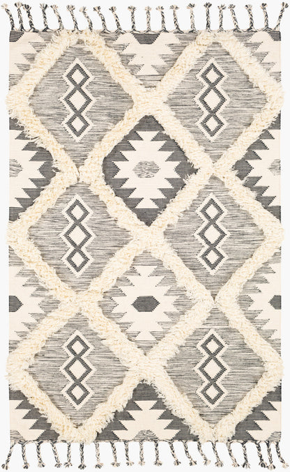 Apache APA-2305 2' x 3' Handmade Wool Accent Rug