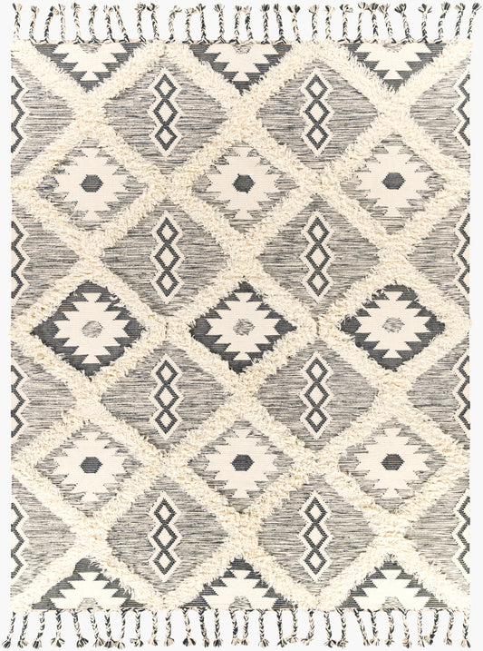 Alfombra de lana hecha a mano Apache APA-2305 de 8' x 10'