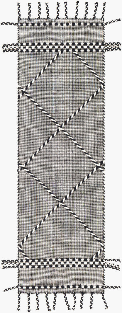Alfombra de lana hecha a mano Apache APA-2306 de 2,4 m