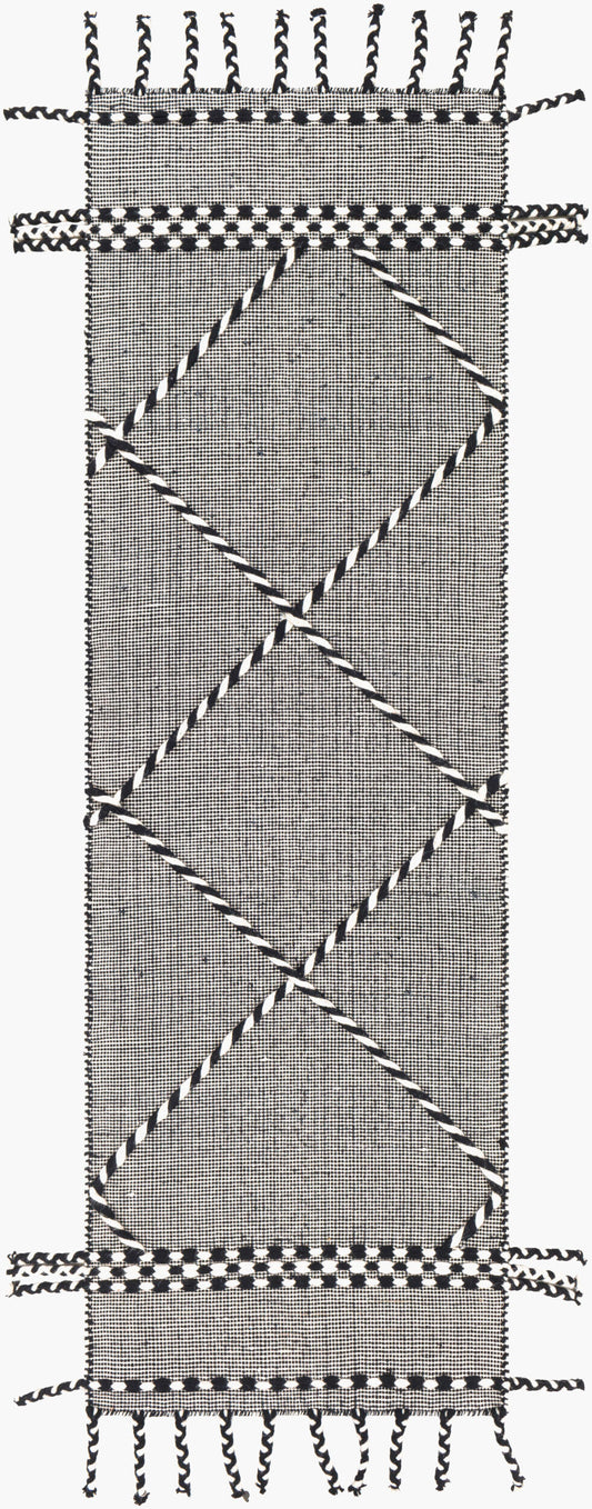 Alfombra de lana hecha a mano Apache APA-2306 de 2,4 m
