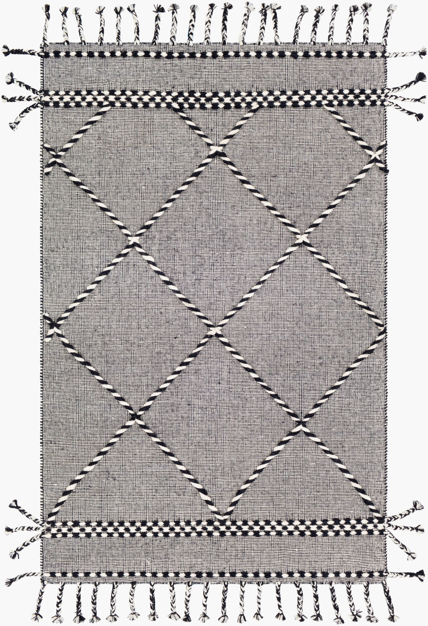Apache APA-2306 2' x 3' Handmade Wool Accent Rug