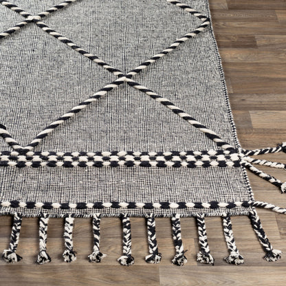 Apache APA-2306 2' x 3' Handmade Wool Accent Rug