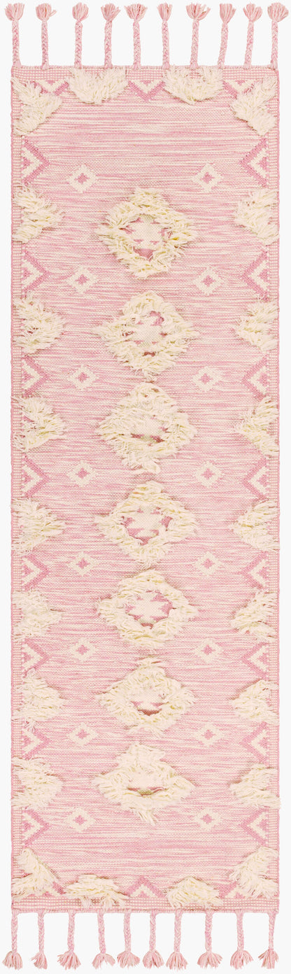 Apache APA-2308 8ft Runner Handmade Wool Runner Rug