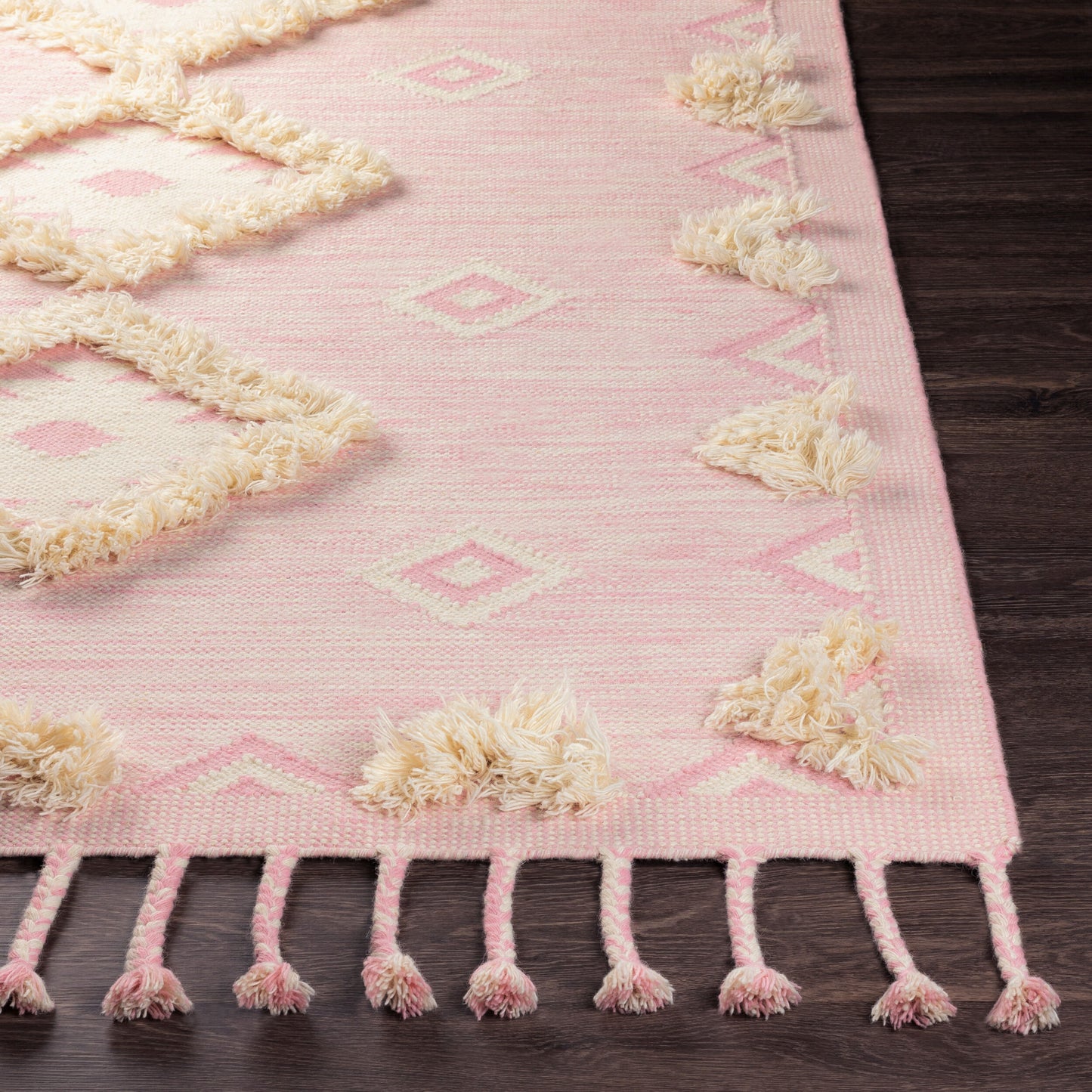 Apache APA-2308 2' x 3' Handmade Wool Accent Rug