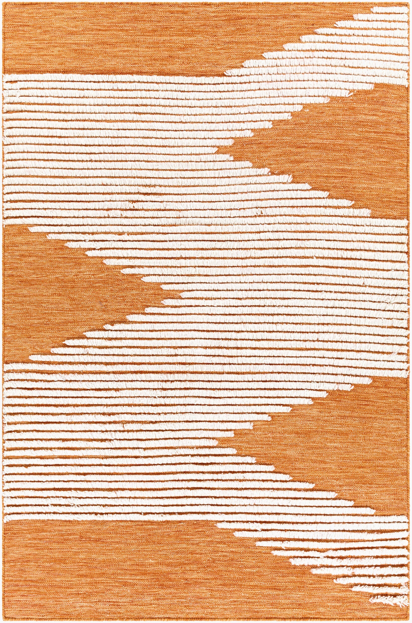 Alfombra decorativa de lana hecha a mano Apache APA-2309 de 3' x 5'