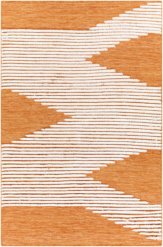 Alfombra decorativa de lana hecha a mano Apache APA-2309 de 3' x 5'