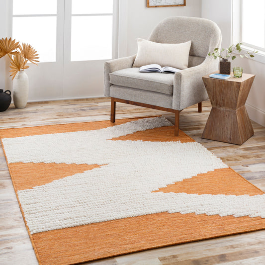 Apache APA-2309 8' x 10' Handmade Wool Area Rug