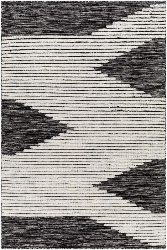 Alfombra de lana hecha a mano Apache APA-2311 de 2,7 x 3,6 m