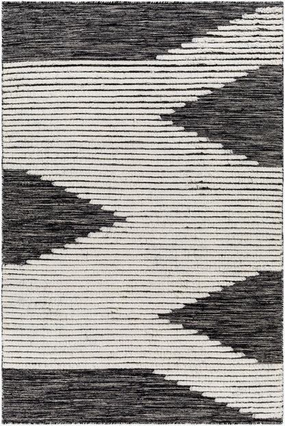 Alfombra de lana hecha a mano Apache APA-2311 de 1,83 m x 2,74 m
