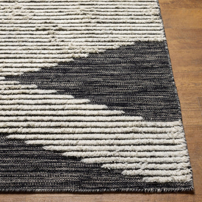 Apache APA-2311 8ft Runner Handmade Wool Runner Rug