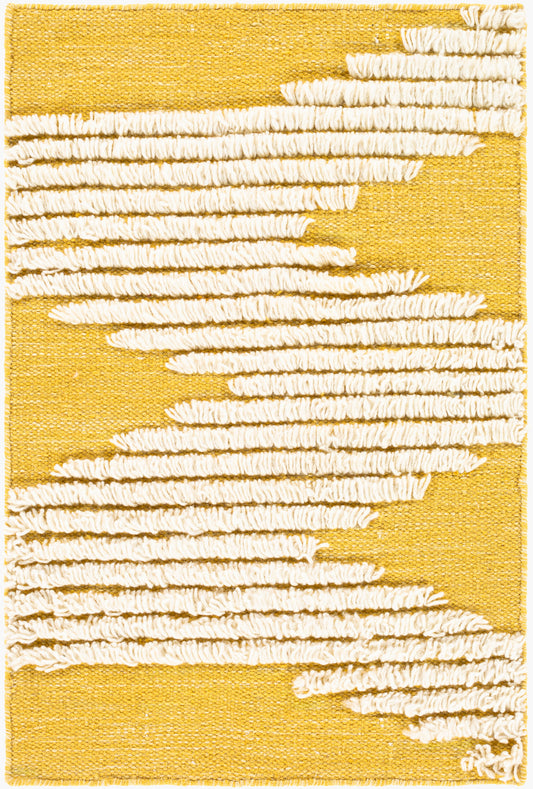 Alfombra decorativa de lana hecha a mano Apache APA-2312 de 2' x 3'