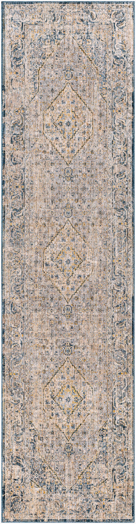 Aspendos APS-2300 10ft Runner Machine Woven Runner Rug