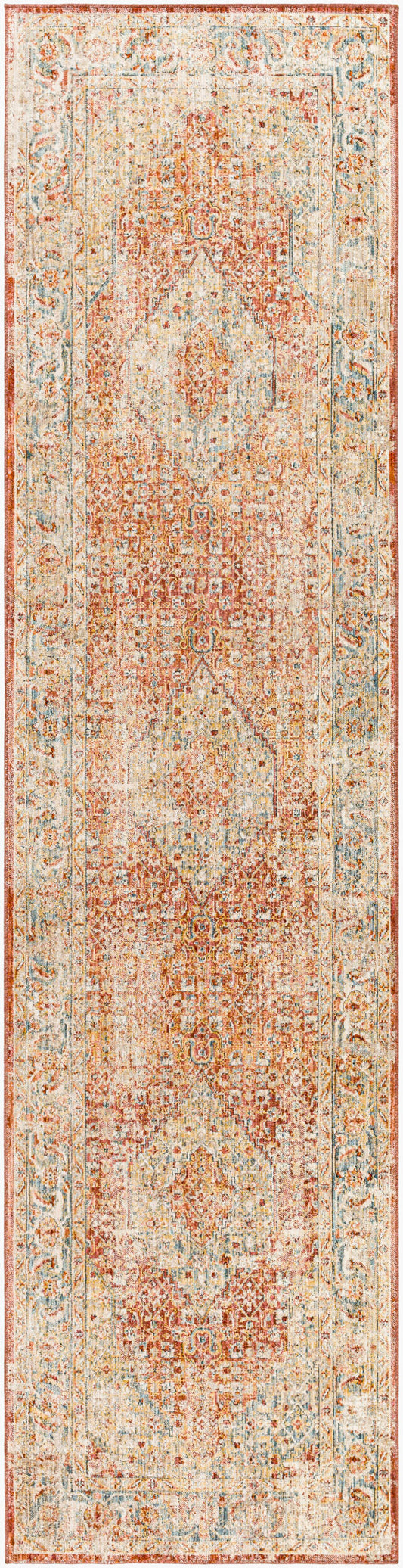 Aspendos APS-2301 10ft Runner Machine Woven Runner Rug