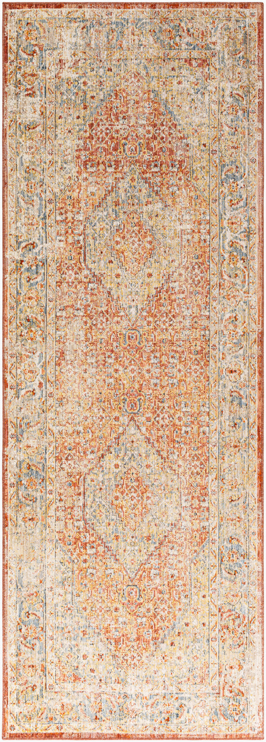 Aspendos APS-2301 7ft Runner Machine Woven Runner Rug