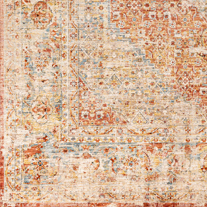 Aspendos APS-2301 10ft Runner Machine Woven Runner Rug