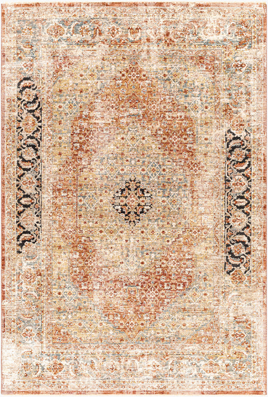Alfombra tejida a máquina Aspendos APS-2302 de 9' x 12'