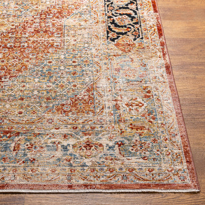 Aspendos APS-2302 10ft Runner Machine Woven Runner Rug