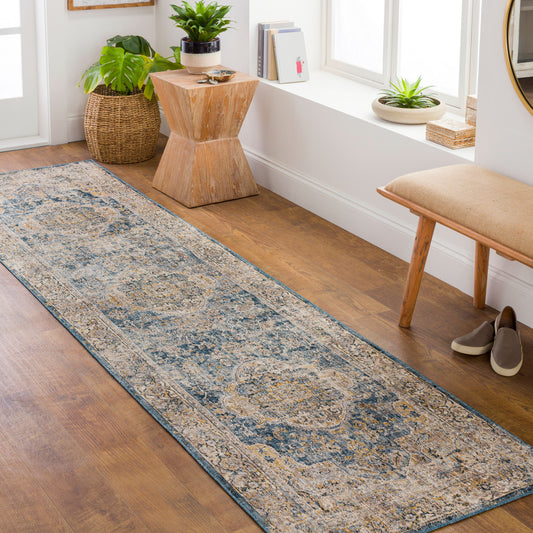 Aspendos APS-2304 10ft Runner Machine Woven Runner Rug