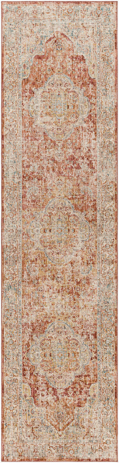 Aspendos APS-2306 10ft Runner Machine Woven Runner Rug