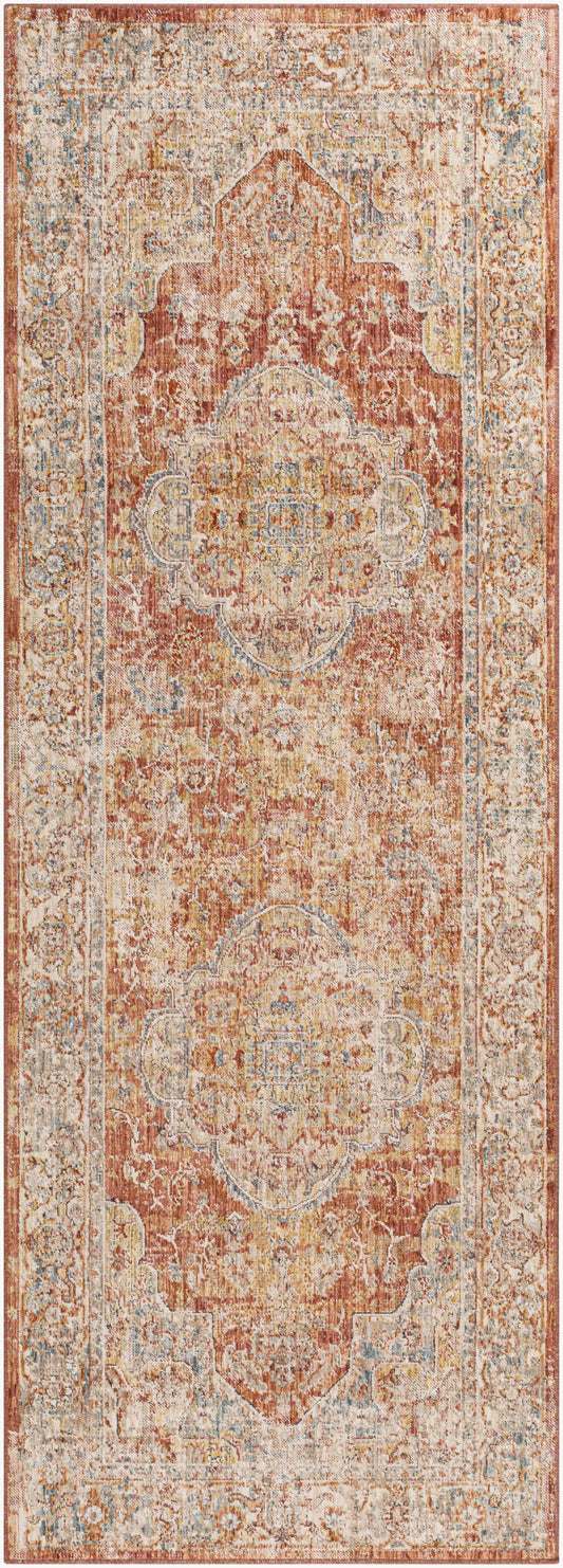 Aspendos APS-2306 7ft Runner Machine Woven Runner Rug
