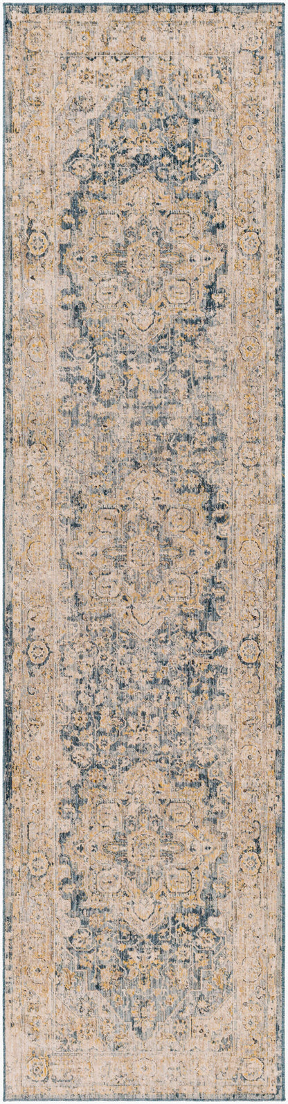 Aspendos APS-2307 10ft Runner Machine Woven Runner Rug