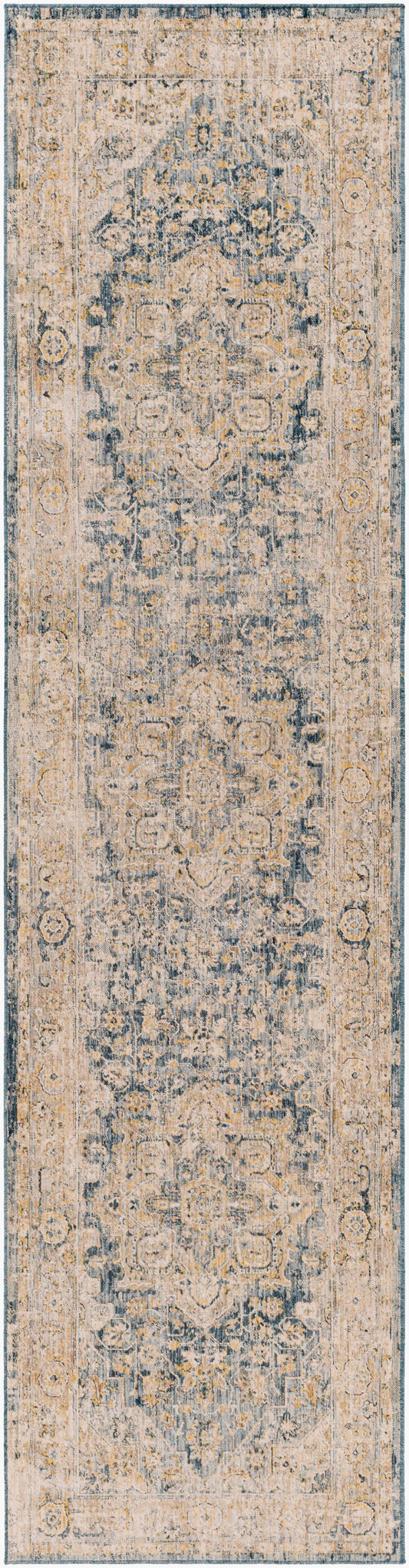 Aspendos APS-2307 10ft Runner Machine Woven Runner Rug