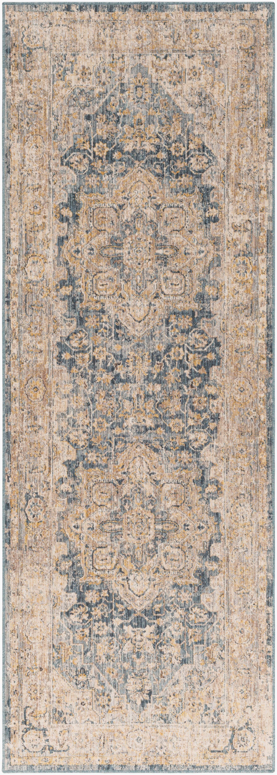 Aspendos APS-2307 7ft Runner Machine Woven Runner Rug