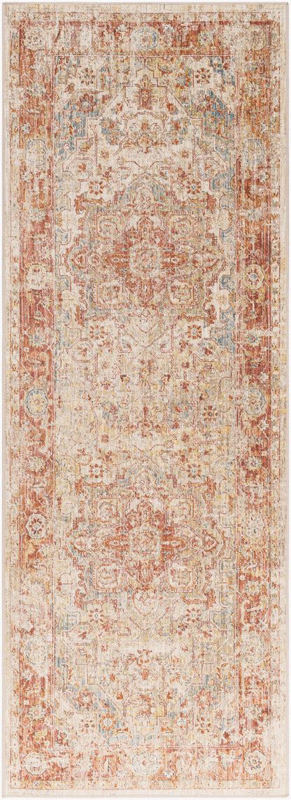 Aspendos APS-2308 7ft Runner Machine Woven Runner Rug