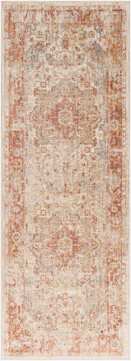 Aspendos APS-2308 7ft Runner Machine Woven Runner Rug