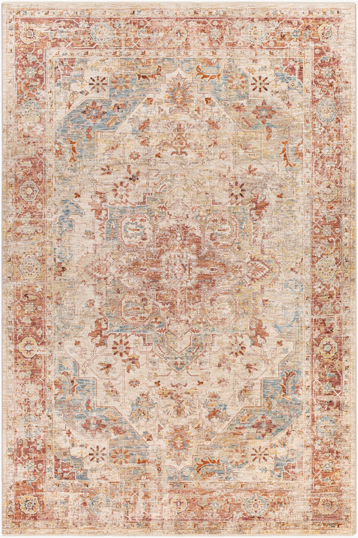 Aspendos APS-2308 6' x 9' Machine Woven Area Rug